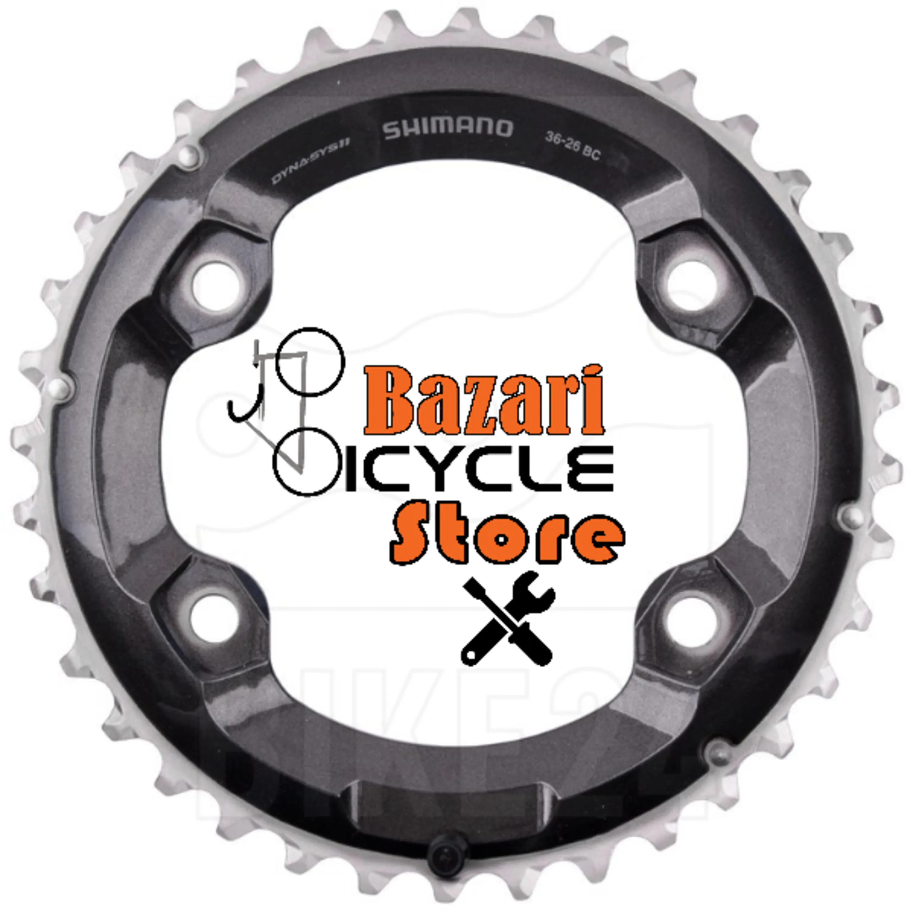 سینی طبق 36 دندانه شیمانو ایکس تی (XT) مدل FC-M8000